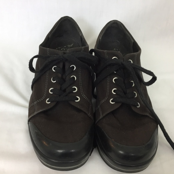 SOLD DANSKO Vegan 'Veda' Canvas Lace-Up Shoes 40 - Picture 3 of 8